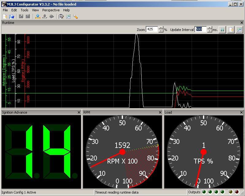 Config timeout upon cranking and running the engine