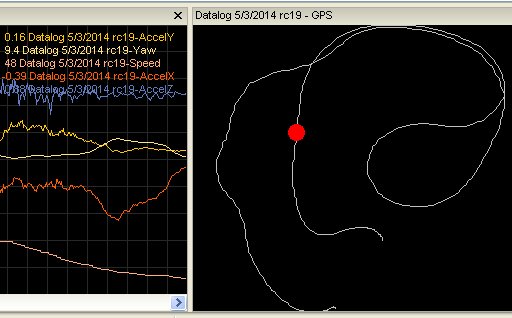 GPS view by Race Analyzer 1.1.15