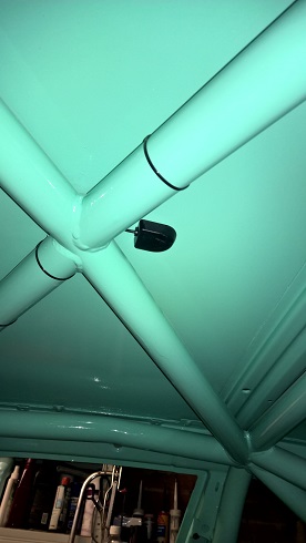 Picture of inverted internal roof mount!