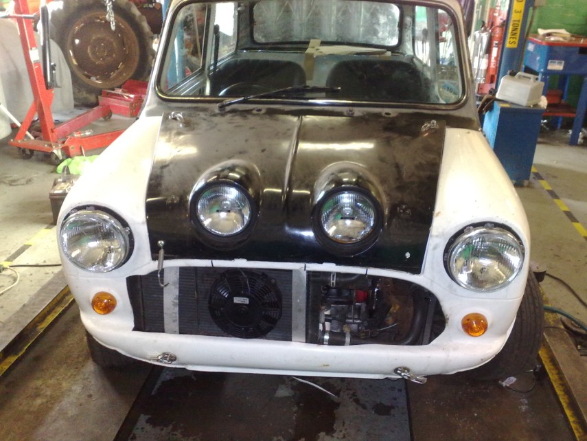 How she looks at the mo, give me a shout if you like or dislike the bonnet lights