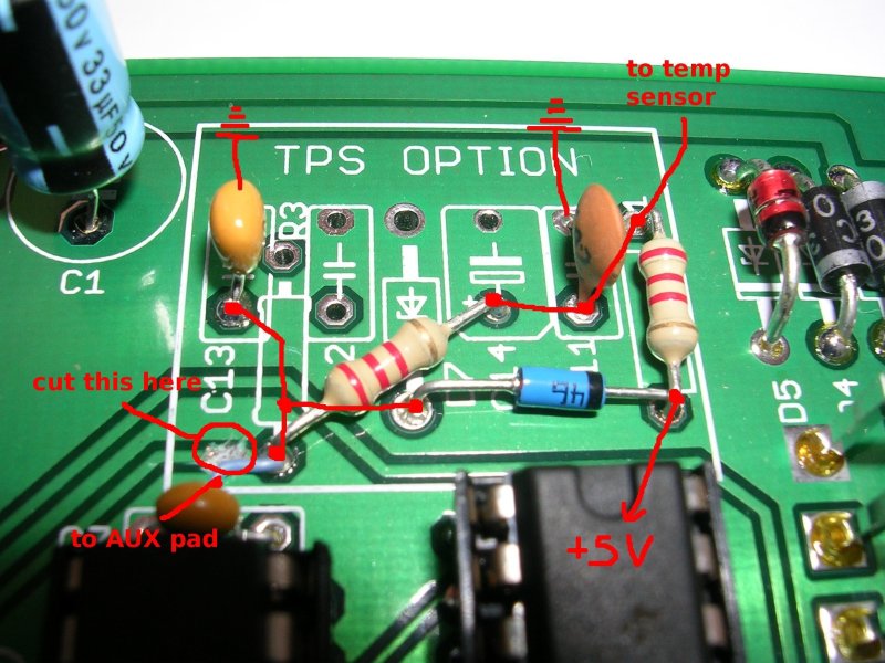AUX signal conditioning circuit